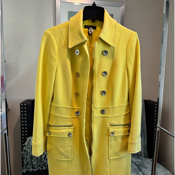 Inc Yellow Car Coat - Picture 2 of 4